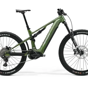 Utolsó esély MERIDA eOne-Sixty 675 elektromos MTB kerékpár 2024 - ködzöld