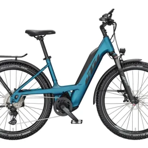 Biztonságos fizetés KTM Macina Aera 671 LFC elektromos MTB kerékpár 2023 - kék