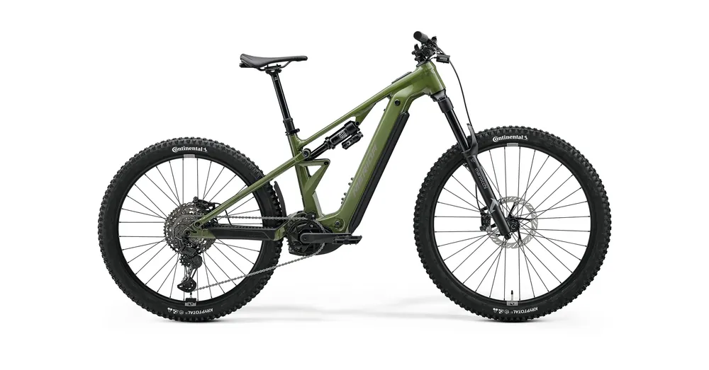 Gyors kiszállítás MERIDA Etmo 800 elektromos MTB kerékpár 2026 - zöld