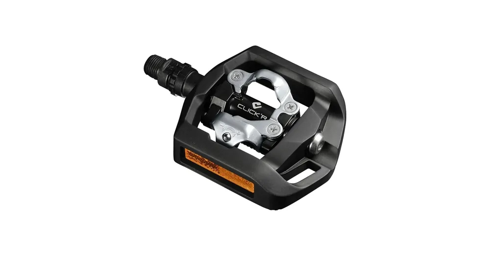 SHIMANO Click‘R T421 kerékpár pedál - fekete Kedvezmény