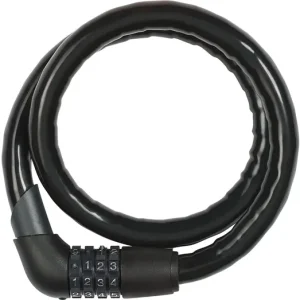 Kiárusítás ABUS Steel-O-Flex Tresor 1360 spirál kerékpár lakat - fekete
