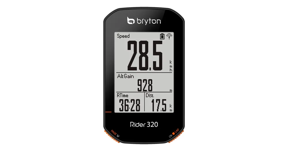 Nézd meg most BRYTON Rider 320 E GPS kerékpár computer