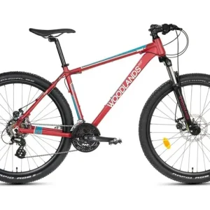 Vedd meg most Csepel Woodlands Pro 27,5 Mtb 1.1 21sp Férfi Mountain Bike matt bordó 16,5"