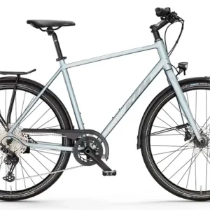 Végkiárusítás KTM Life Lite 2024 férfi Trekking Kerékpár azzurro silver matt (grey-black) 46cm