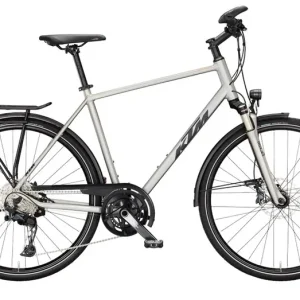 Ajánlat KTM Life Style 2024 férfi Trekking Kerékpár core grey matt (black-orange) 60cm