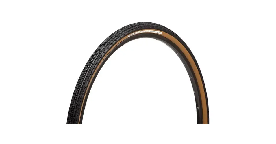 Biztonságos fizetés Panaracer Gravelking SK 622-43 (700x43c) külső gumi (köpeny), kevlárperemes, fekete, barna oldalfallal, 330g