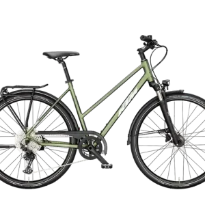 Ajánlat KTM Life Force 2024 női Trekking Kerékpár fields matt (opal white-orange) 56cm