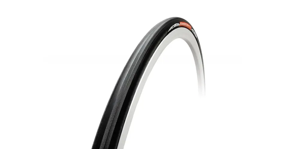 Kedvezményes ár Tufo Hi Composite Carbon Clincher 622x25 (700c) Peremes Szingó (Tubular Clincher) országúti külső gumi, defektvédett (Puncture Proof PLY), SPC Silica, Fekete, 375 g