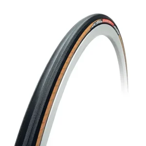 Végkiárusítás Tufo C Hi Composite Carbon Clincher 622x25 (700X25C) Peremes Szingó (Tubular Clincher) országúti külső gumi, defektvédett (Puncture Proof PLY), Bézs Fekete, 375 g