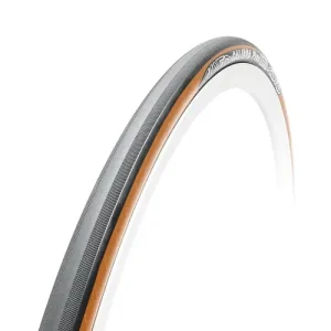 Vedd meg most Tufo Calibra Plus 622x25 (700C) országúti külső gumi (köpeny) kevlárperemes, defektvédett (Puncture Proof), SPC Silica, fekete bézs, 210g