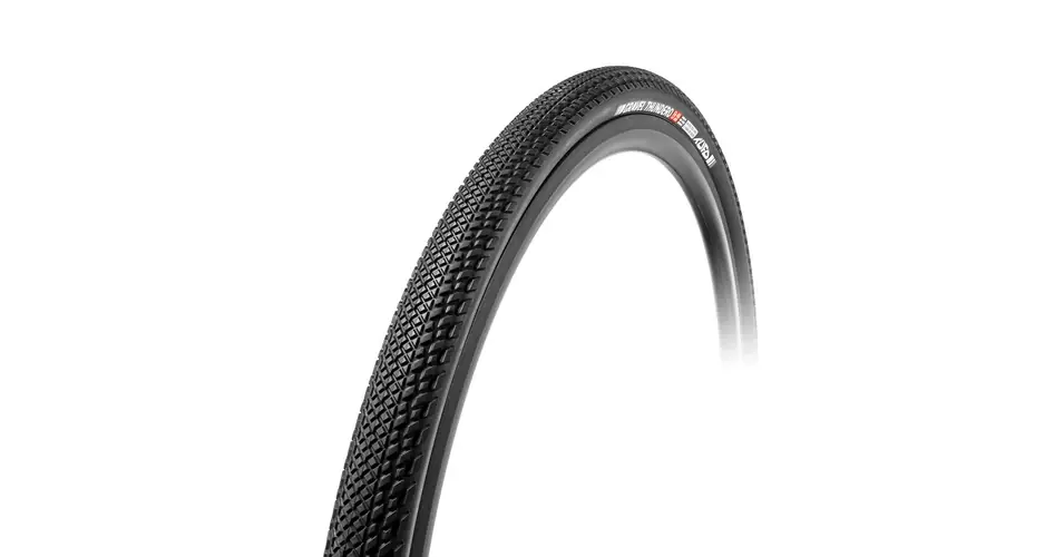 Csak ma Tufo Gravel Thundero 622x44 (28x1,6) gravel külső gumi (köpeny), kevlárperemes (hajtogatós), defektvédett, 375 TPI, TL-Ready, fekete, 450g