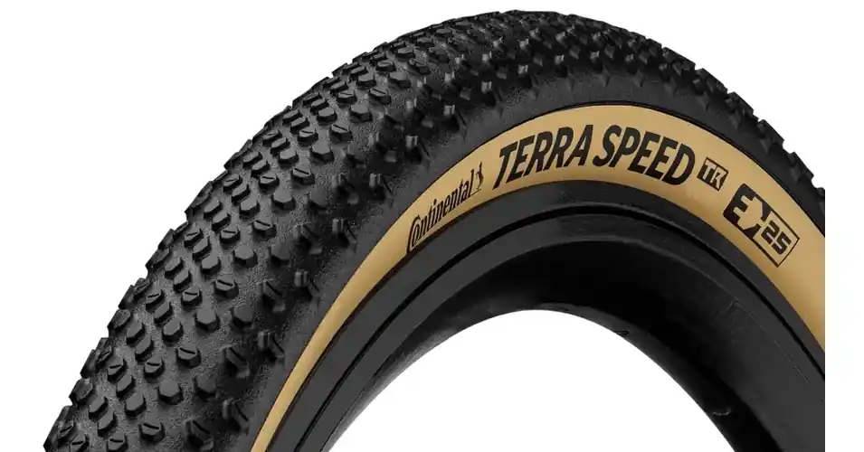 Ne maradj le Continental Terra Speed ProTection 28x1,50 (40-622) gravel külső gumi (köpeny), kevlárperemes, defektvédett (ProTection), TL-Ready, E25, 465g, krém oldalfal