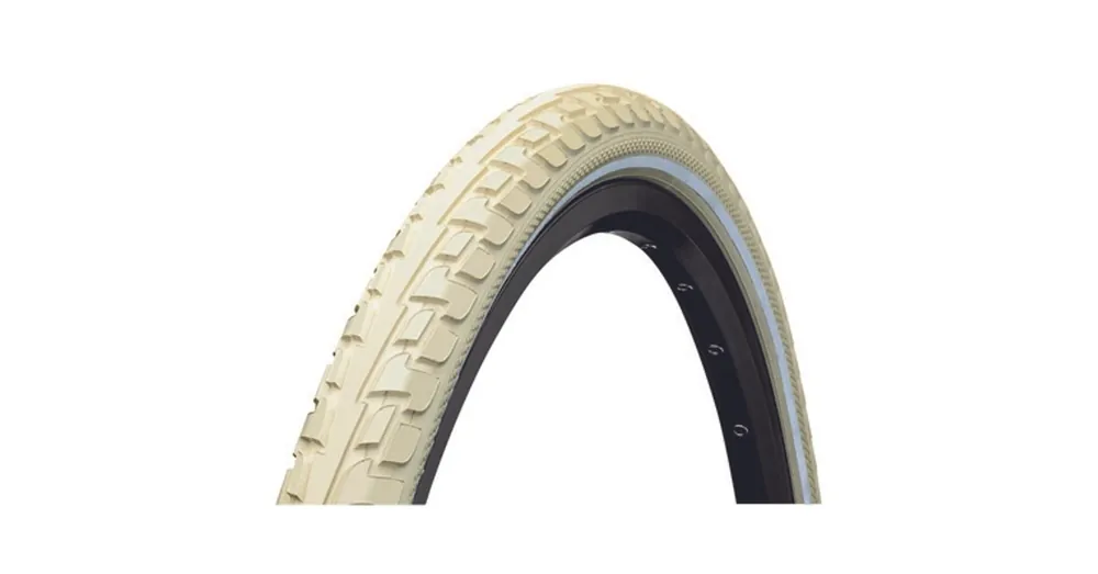 Szuper akció Continental kerékpáros külső gumi 37-622 RIDE Tour 28x1 3/8x1 5/8 krém/krém, reflektoros