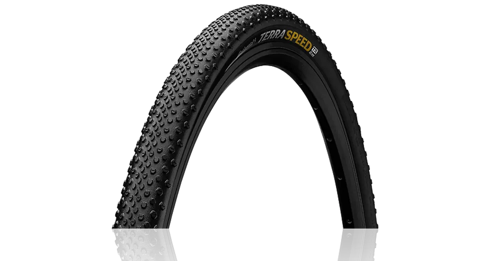 Szuper ajánlat Continental gravel-cyclocross kerékpáros külső gumi 35-622 Terra Speed ProTection 28x1,35 fekete/fekete, Skin hajtogathatós