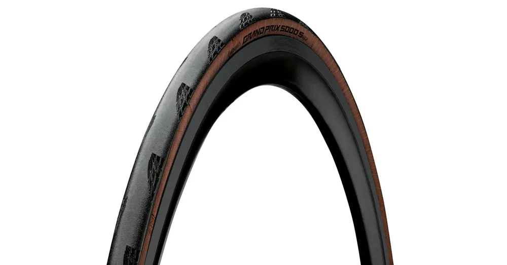 Prémium Continental országúti kerékpáros külső gumi 32-622 Grand Prix 5000S TR, hookless felni kompatibilis, tubeless ready, fekete/transparent, hajtogathatós Skin