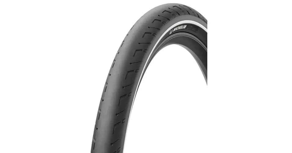 Michelin City Street Competition Line 28x1,35 (35-622) külső gumi (köpeny), kevlárperemes, defektvédett (City Shield), reflexcsíkos, E50, 550g, fekete Gyors kiszállítás