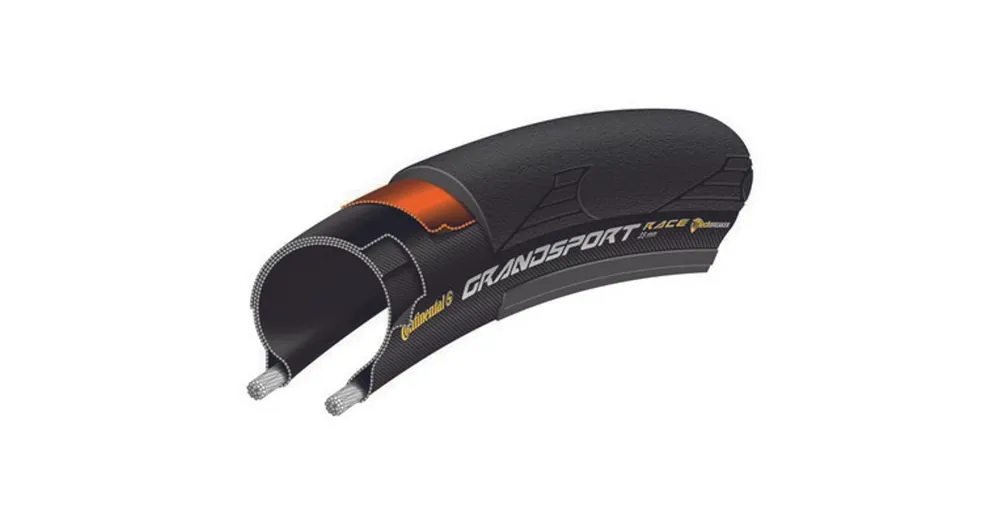 Rendeld meg most Continental országúti kerékpáros külső gumi 25-622 Grand Sport Race 700x25C fekete/fekete, Skin
