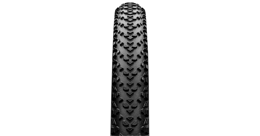 Végkiárusítás Continental MTB kerékpáros külső gumi 55-584 Race King fekete/fekete drótos reflektoros Skin SL