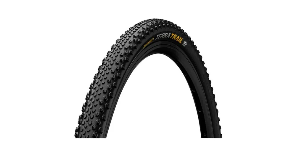 Különleges ajánlat Continental gravel-cyclocross kerékpáros külső gumi 45-622 Terra Trail ShieldWall 28x1,7 fekete/fekete hajtogathatós Skin SL
