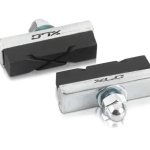 Akciós ár XLC BS-C04 csavaros fékpofa hagyományos patkófékekhez, 40 mm, két pár, ezüst-fekete