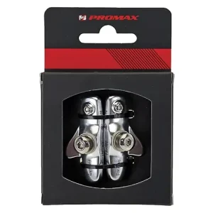 Árcsökkenés Promax Road cserélhető betétes országúti fékpofa Shimanohoz, 55 mm, ezüst színű
