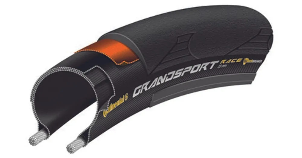 Kiárusítás Continental Gumiabroncs Kerékpárhoz 28-622 Grand Sport Race 700x28c Fekete/Fekete, Skin Hajtogathatós