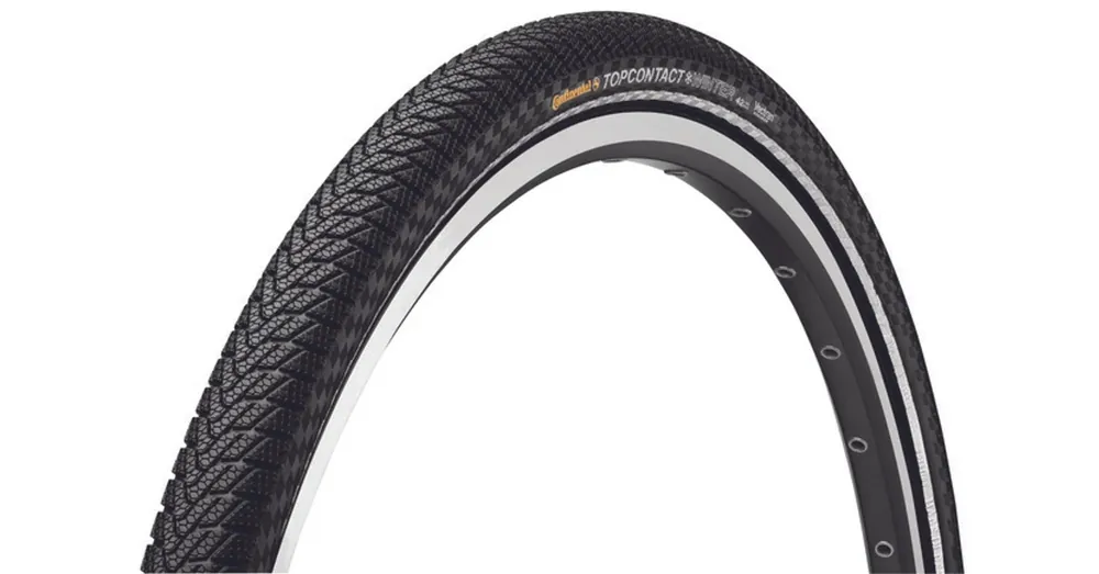 Expressz szállítás Continental Gumiabroncs Kerékpárhoz 37-622 Topcontact Winter Ii Premium 700x37c Fekete/Fekete, Skin Reflektoros, Hajtogathatós