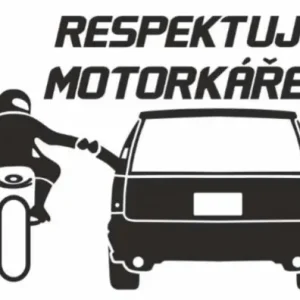 Azonnal elérhető Matrica Tisztelem a motorosokat