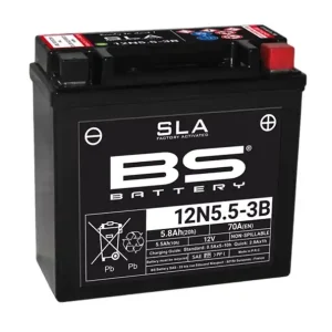 Vedd meg most Gyárilag aktivált akkumulátor BS-BATTERY 12N5.5-3B (FA) SLA