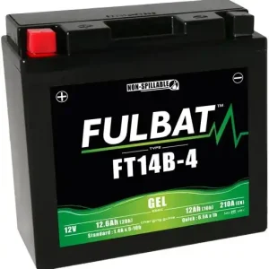 Zselés akkumulátor FULBAT FT14B-4 (YT14B-4) Korlátozott ajánlat