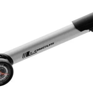 Gyors szállítás PUMPA LONGUS CLEVER ALU-T ALUMINIUM NYOMÁSMÉRŐS 120PSI FEKETE {5/4}