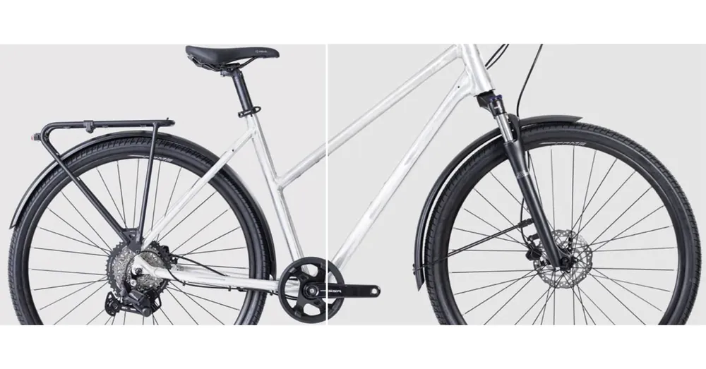 Akció Sárvédő+csomagtartó MERIDA CROSSWAY TFS EQ SET (USB hátsó lámpával)