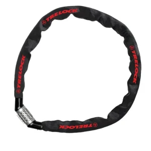 Végkiárusítás Trelock BC 115 Code számzáras láncos zár [fekete, 110 cm]