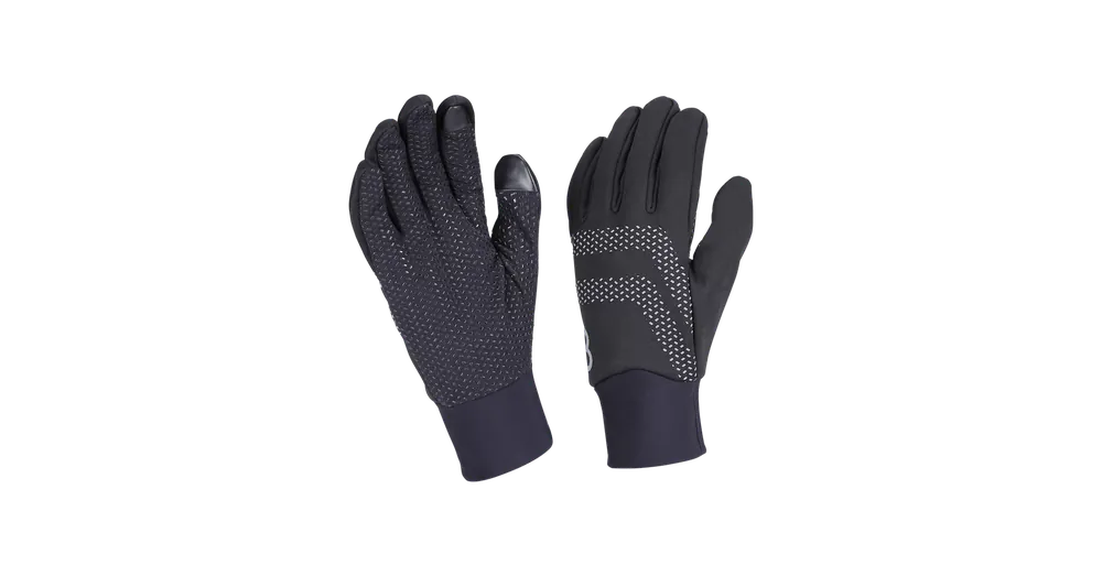 Végkiárusítás BBB Cycling kerékpáros téli kesztyű BWG-33 RaceShield WB 2.0, szélálló és vízlepergető, tavaszi és őszi időjáráshoz, fekete XL