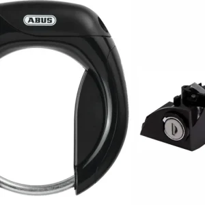 ABUS akkumulátor zár Bosch e-bike-hoz RT (Gen 2) csomagtartóra + ABUS lakat 4960 NR fekete Biztonságos vásárlás