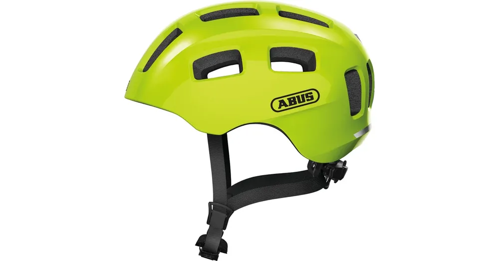 Kiárusítás ABUS kerékpáros gyerek sisak Youn-I 2.0, In-Mold, signal yellow, M