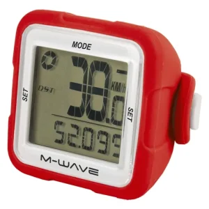 M-Wave Km Ora 14 Funk+Lm Szilikon Piros Wifi Szezonális akció